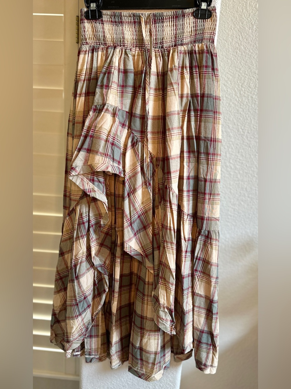 NWT Boutique Skirt - Plaid - Size S - Promesa